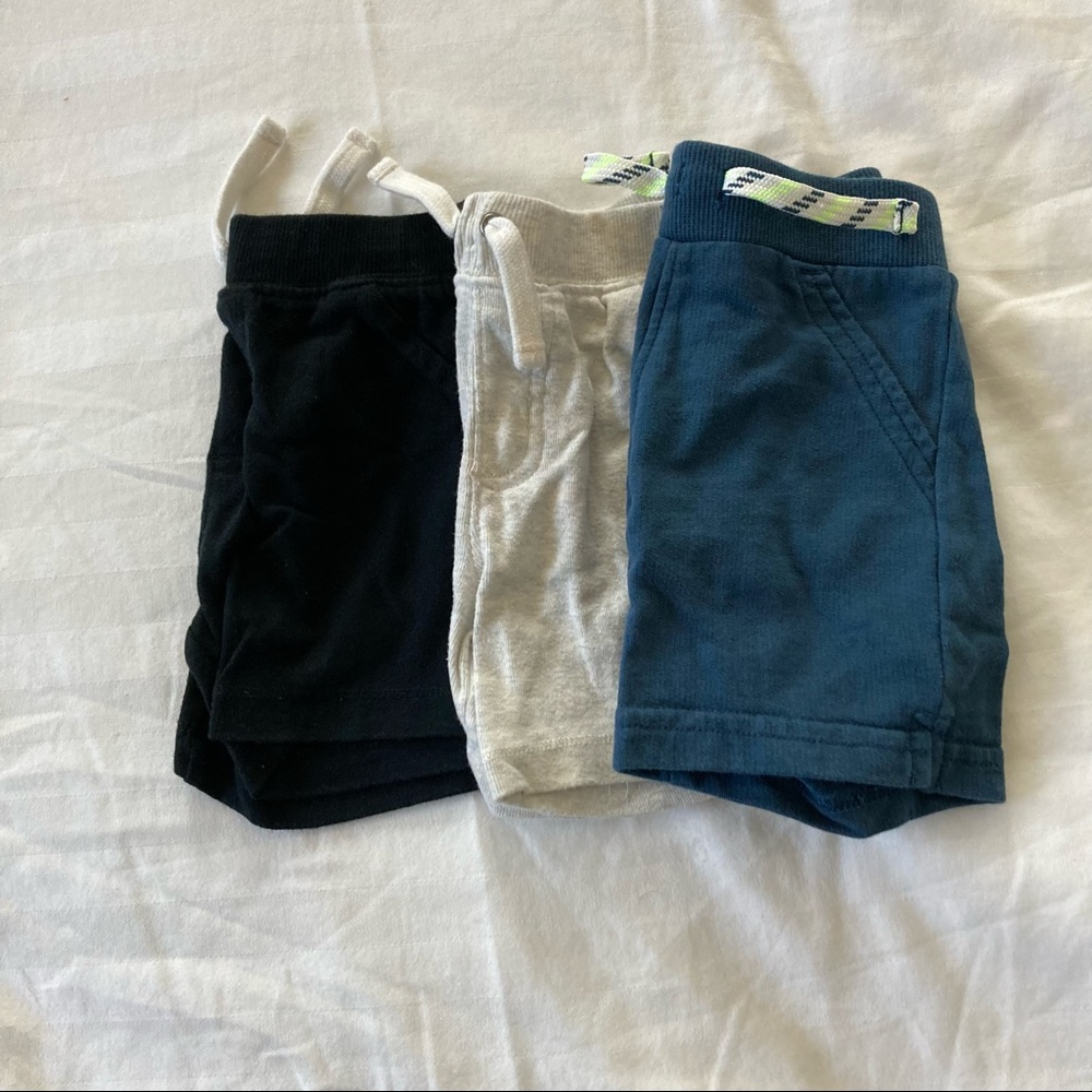 Carter's Lot of 3 Pull-On Shorts Size 12M